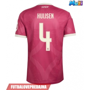 Lacne Muži Futbalové dres Real Madrid Dean Huijsen #4 2026-27 Krátky Rukáv - Tretina